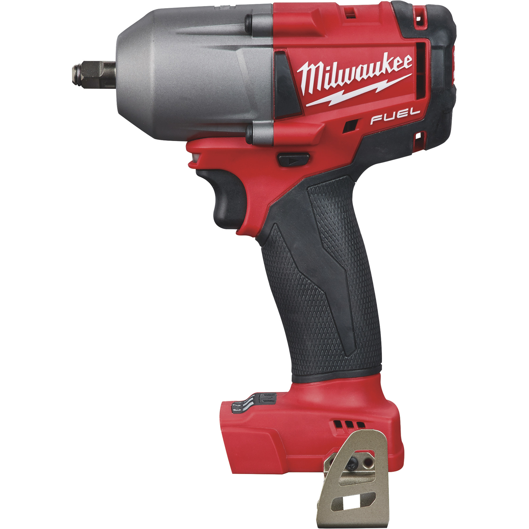 Milwaukee, M18 FL 3/8 MORTRQ FR IMPACT BT, Drive Size 3/8 in, Volts 18 Battery Type Lithium-ion, Model# 2852-20